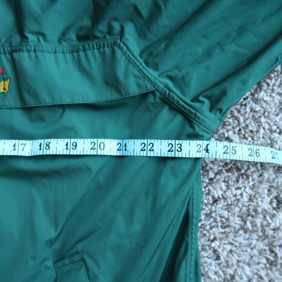 Vintage Masters Augusta National Slazenger Full Zip Windbreaker Jacket Sz L - Picture 6 of 7